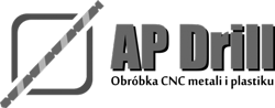 AP Drill obróbka CNC metali i plastiku Logo